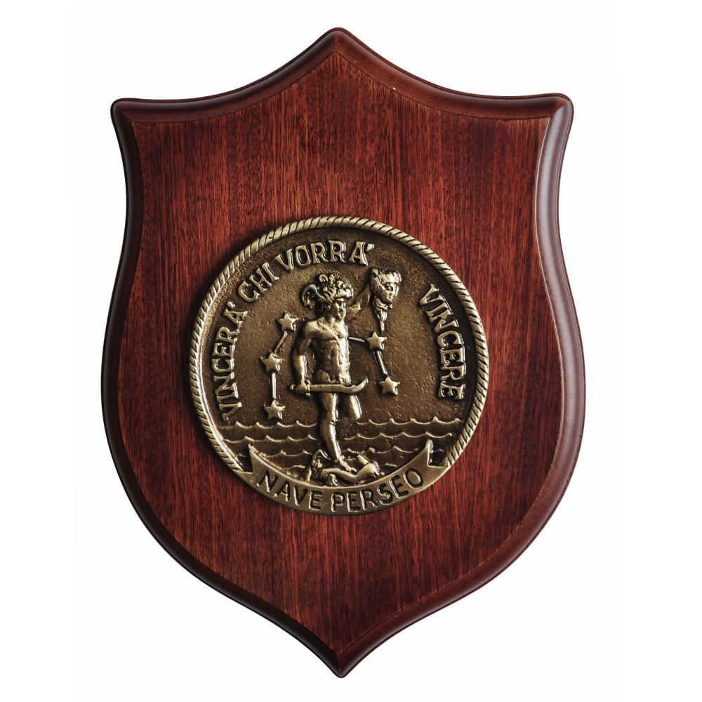 CREST IN METALLO NAVE PERSEO MARINA MILITARE