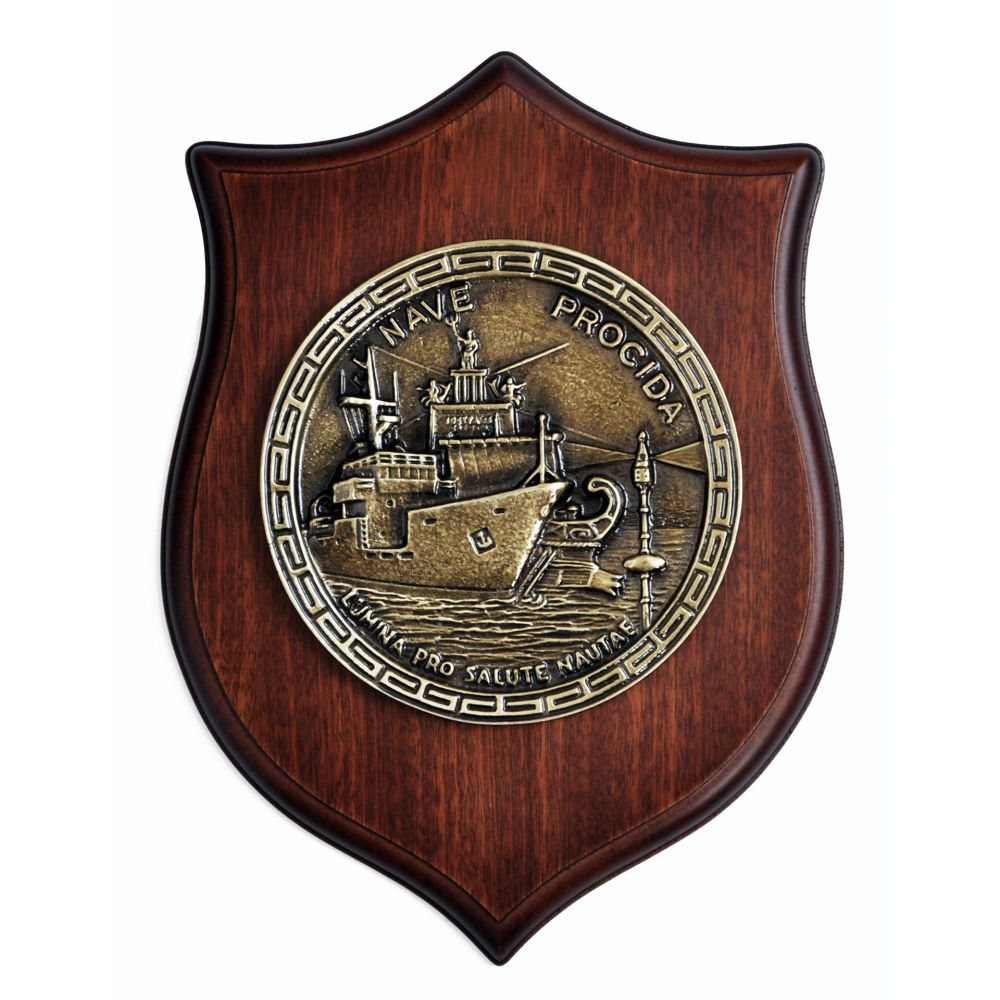 CREST IN METALLO NAVE PROCIDA MARINA MILITARE