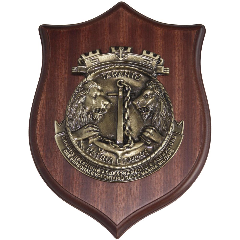 CREST IN METALLO CENTRO SELEZIONE ADD. FORM. PERS. VOLONTARIO MARINA MILITARE