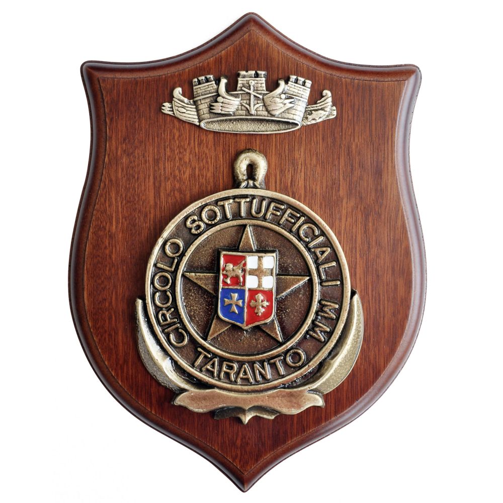 CREST IN METALLO CIRCOLO SOTTOUFFICIALI MARINA MILITARE