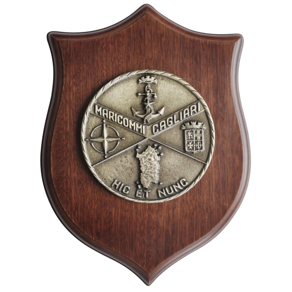 CREST IN METALLO M.M. MARICOMMI CAGLIARI