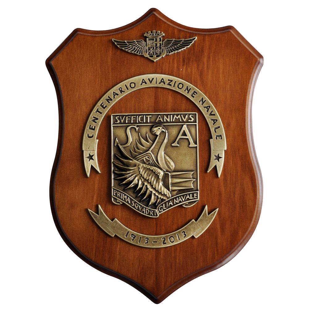 CREST IN METALLO M.M. CENTENARIO AVIAZIONE NAVALE