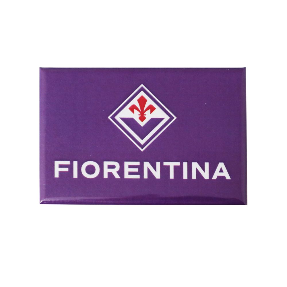 MAGNETE IN METALLO LOGO E SCRITTA FIORENTINA