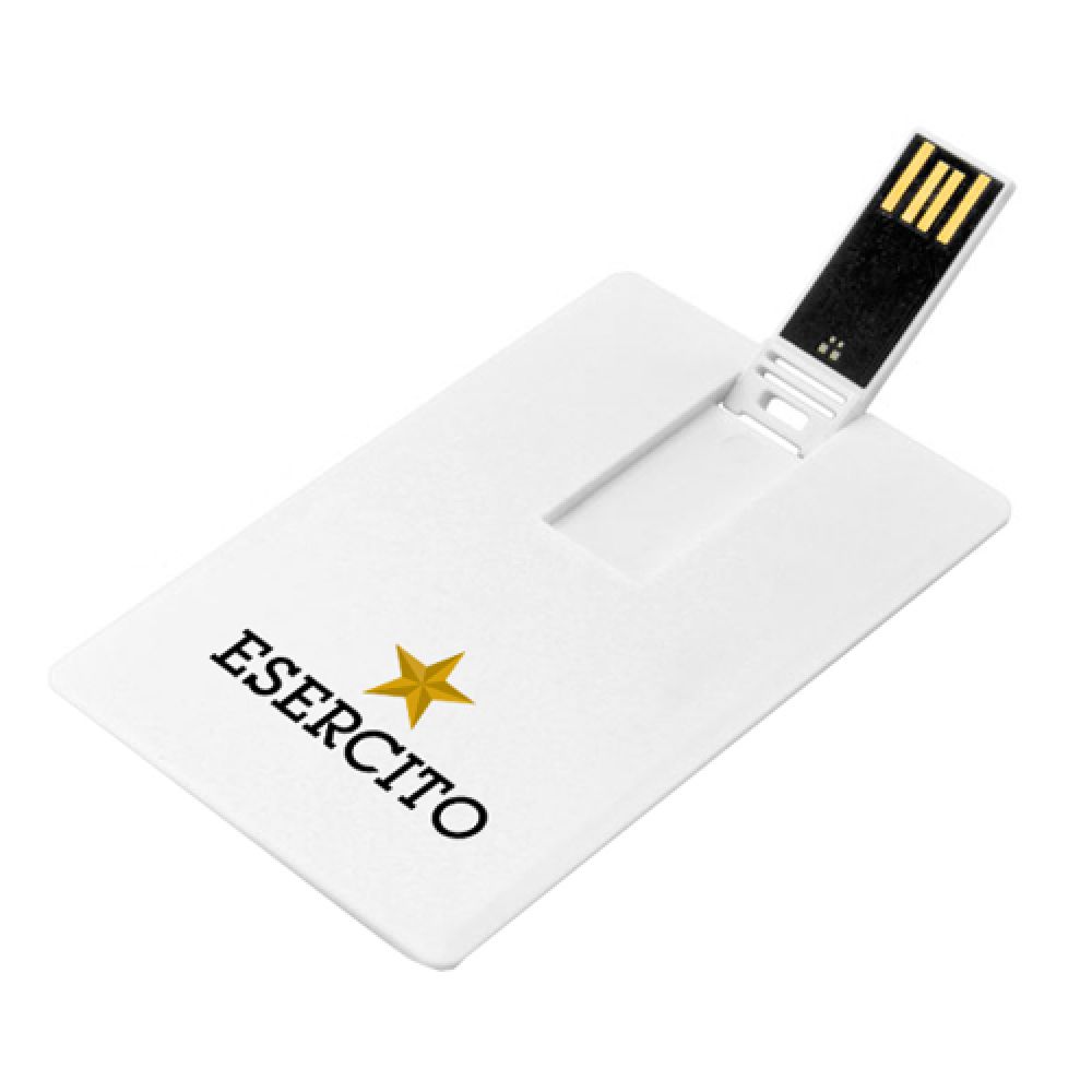 CHIAVETTA USB CARTA DI CREDITO 8 GB E.I.