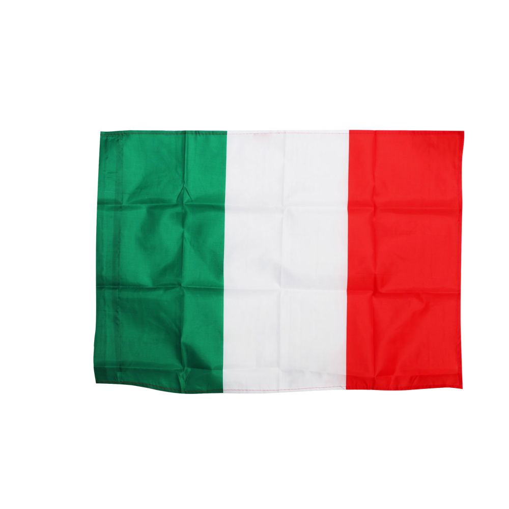 BANDIERA ITALIA CON LACCI 70X100