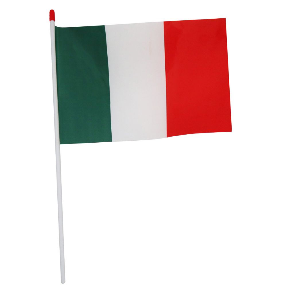 BANDIERINA IN PVC CON ASTA