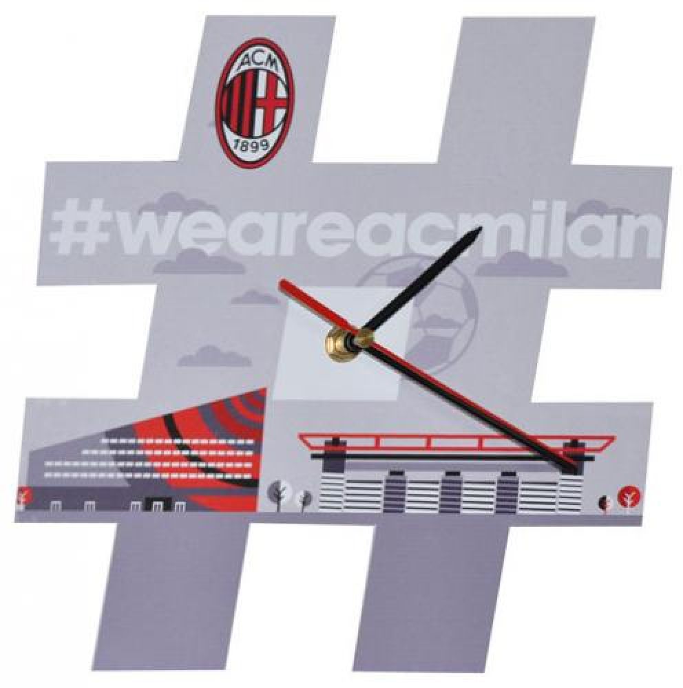 OROLOGIO DA PARETE IN PLEXI #WEAREACMILAN
