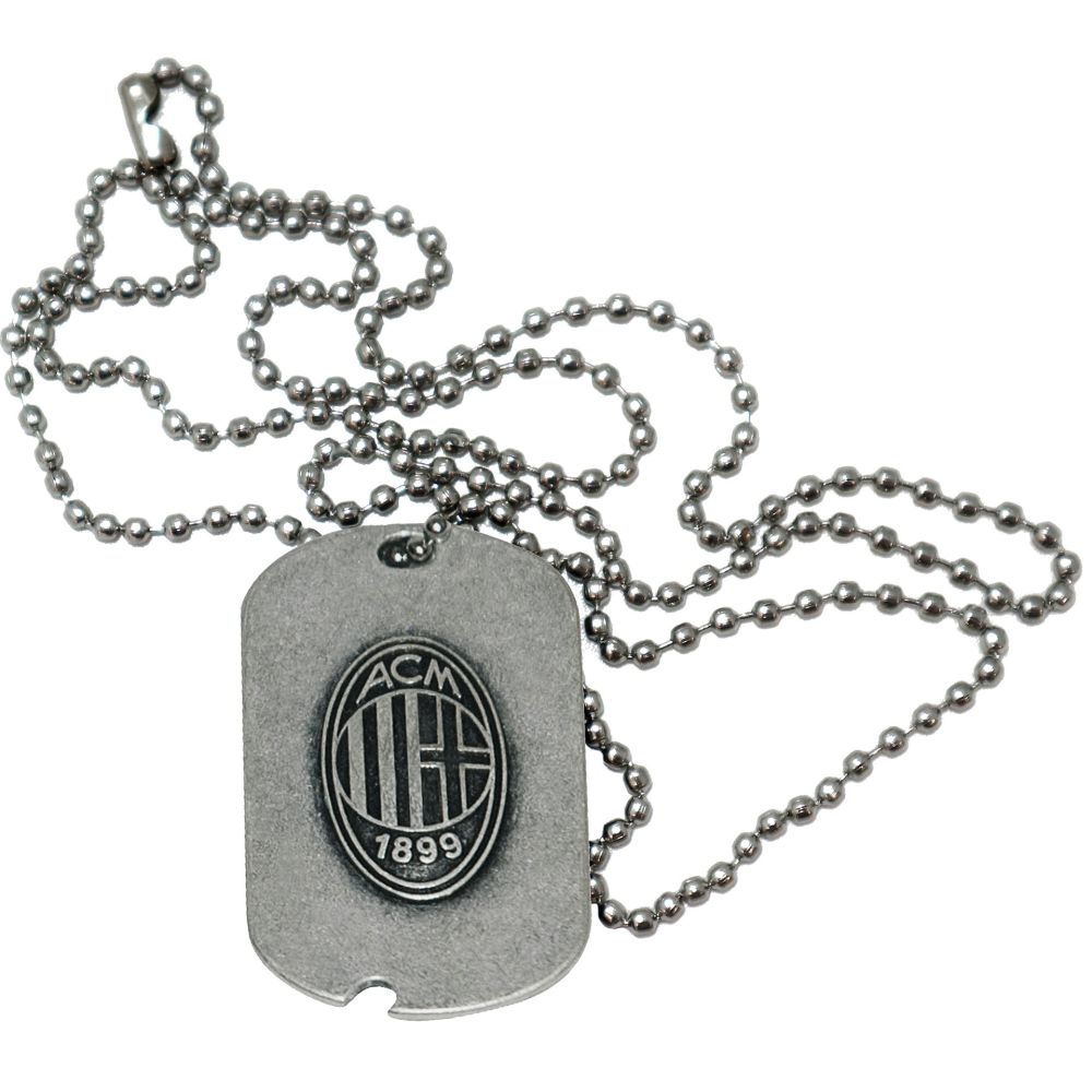 MOSTRINA MILITARE METALLO LOGO UFFICIALE MILAN