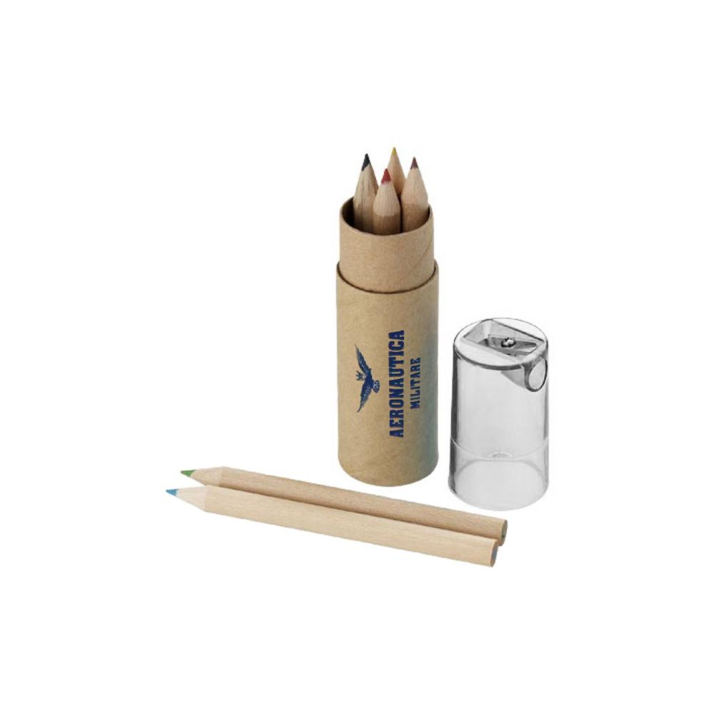 SET MATITE COLORATE CON COPERCHIO IN PLASTICA AM