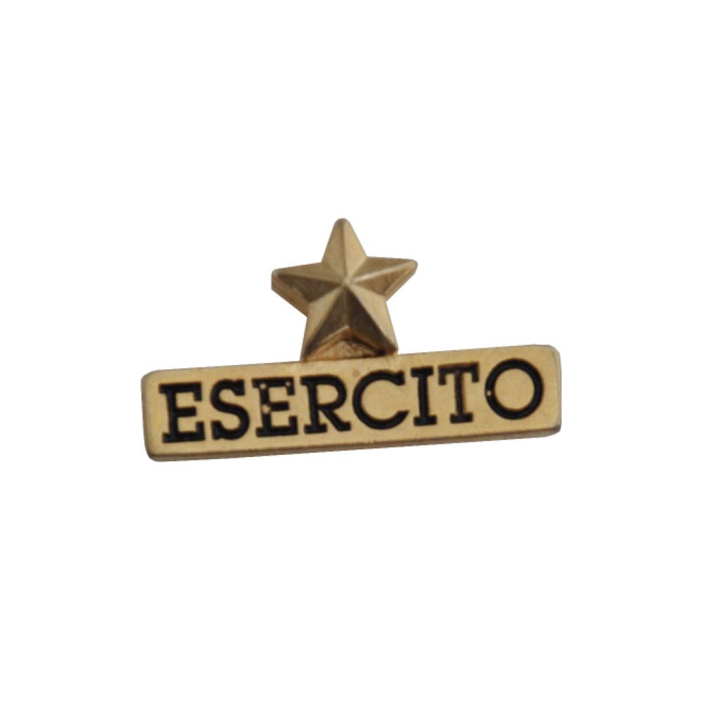 DISTINTIVO DA GIACCA GRANDE LOGO ESERCITO ITALIANO