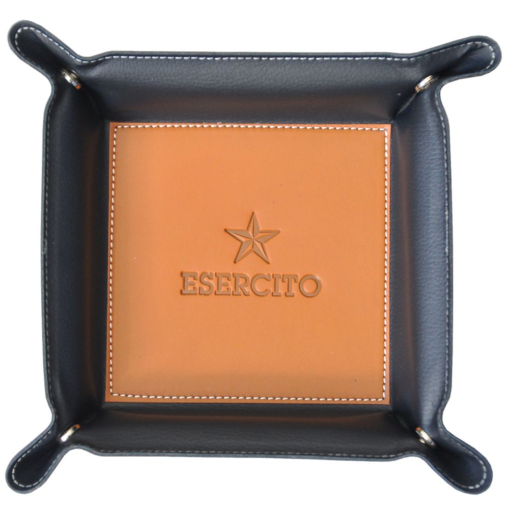 VUOTATASCHE MARRONE LOGO ESERCITO ITALIANO