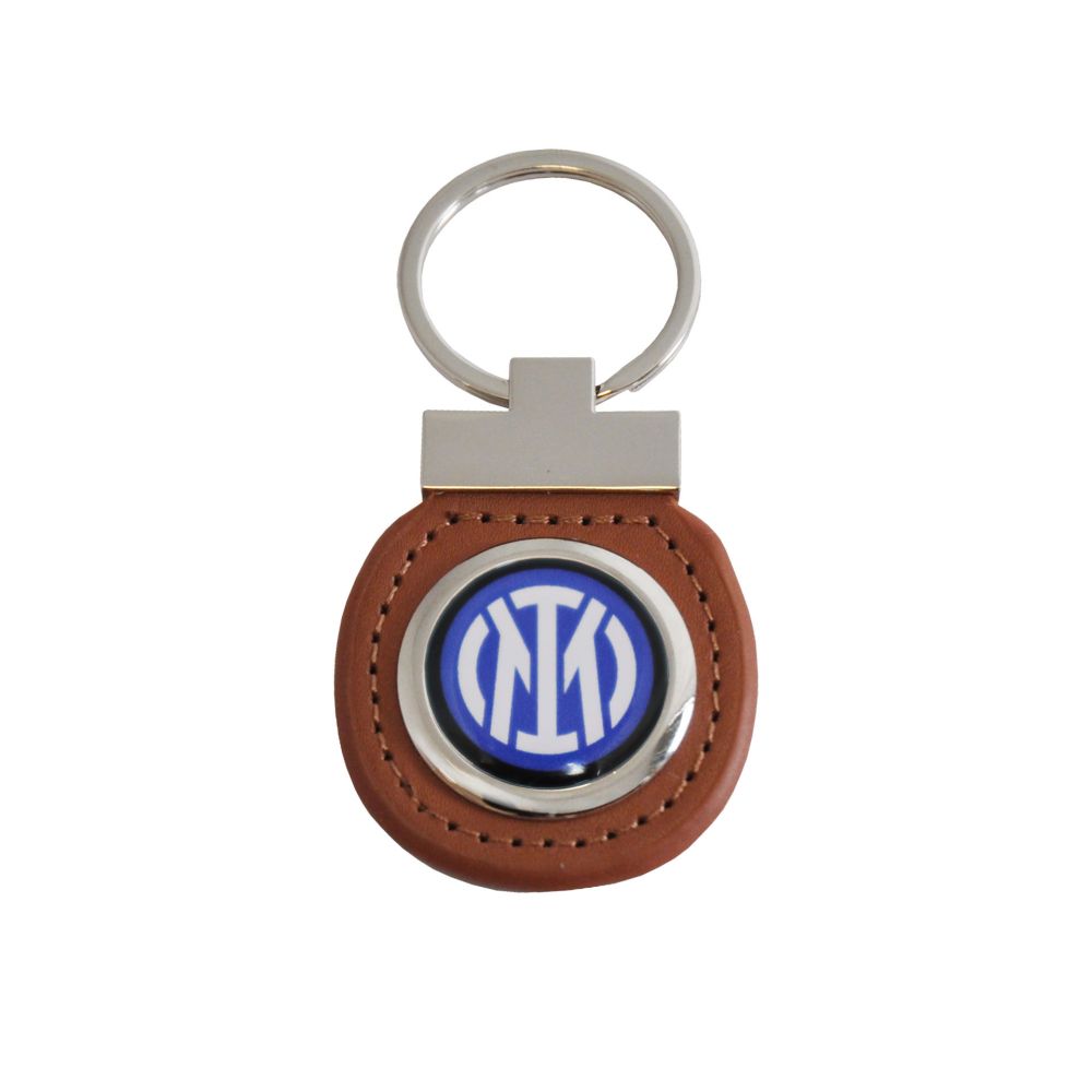 PORTACHIAVI IN SIMILPELLE CON ETICHETTA