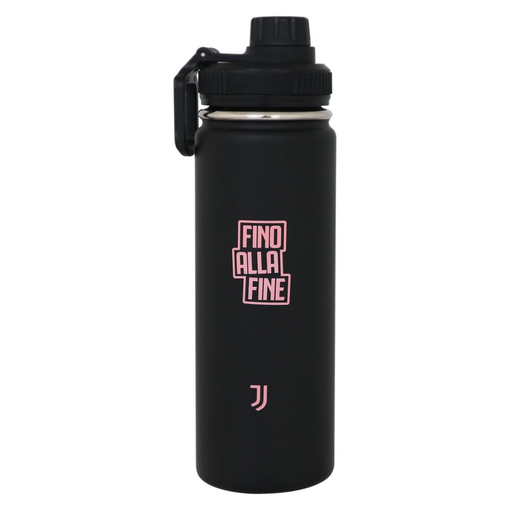 BORRACCIA IN ACCIAIO INOX 600 ML. NERA, FINO ALLA FINE