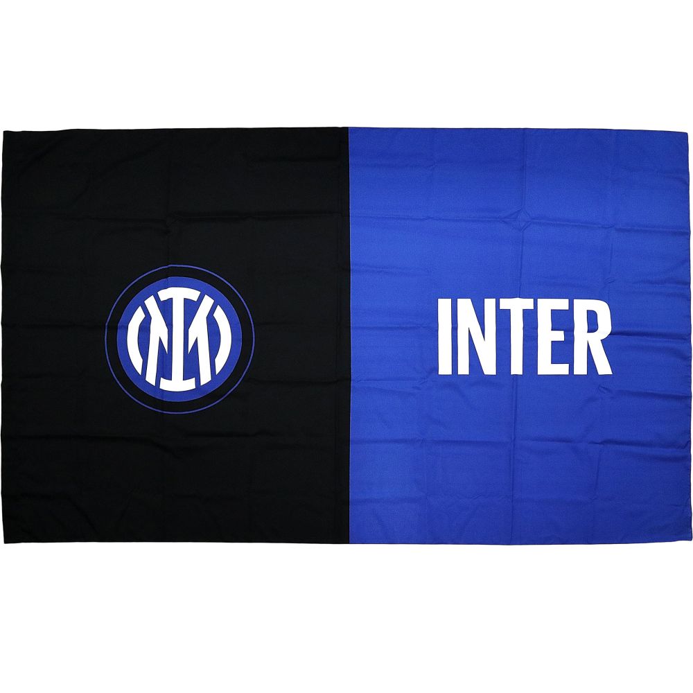 BANDIERA INTER (CIRCA 143X165 CM) SENZA ASTA