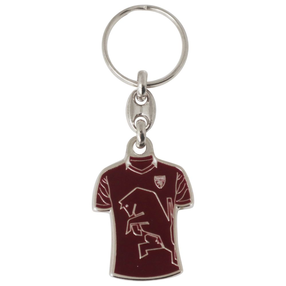 PORTACHIAVI IN METALLO SMALTATO MAGLIETTA