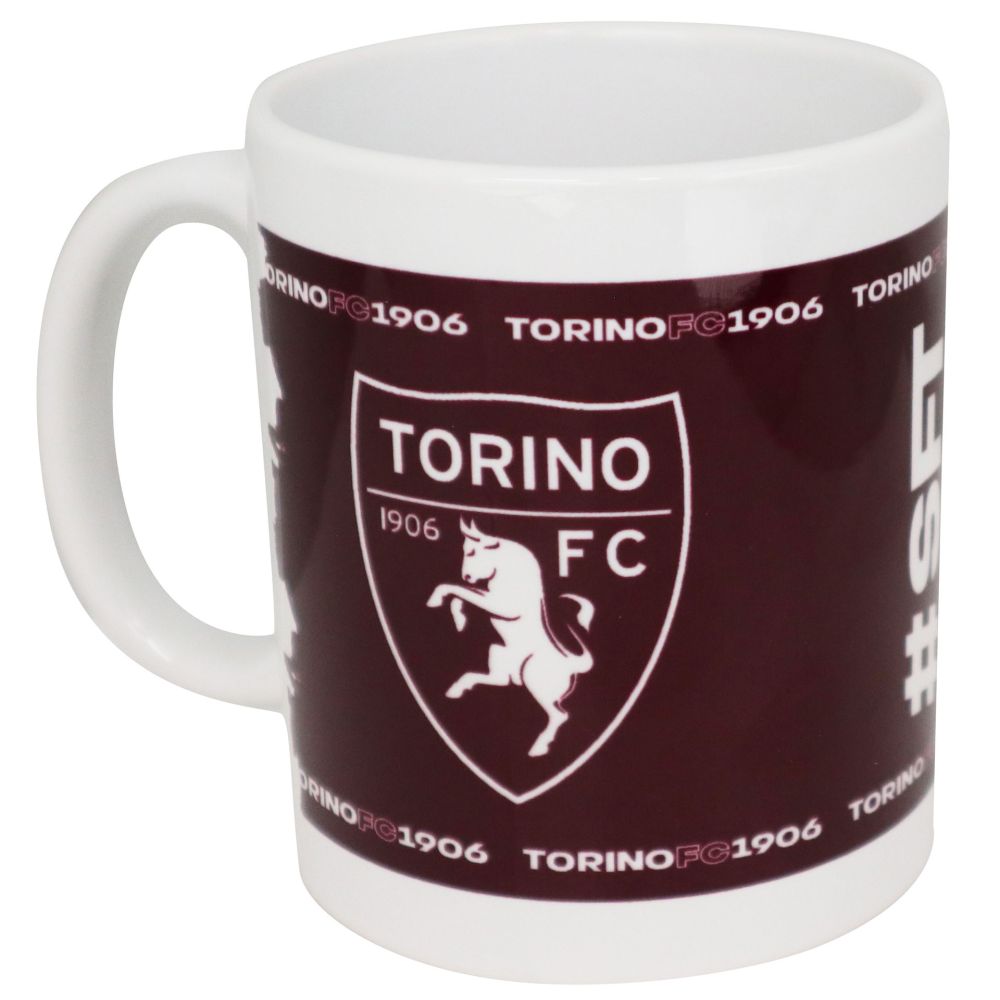 MUG IN CERAMICA INTERNO BIANCO CON LOGO E SCRITTA SFT
