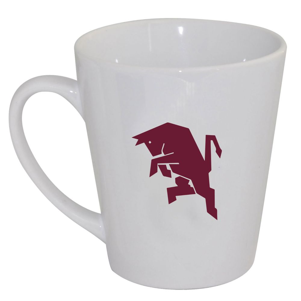 MUG CONICA IN CERAMICA DA COLLEZIONE TORO E SCRITTA SFT