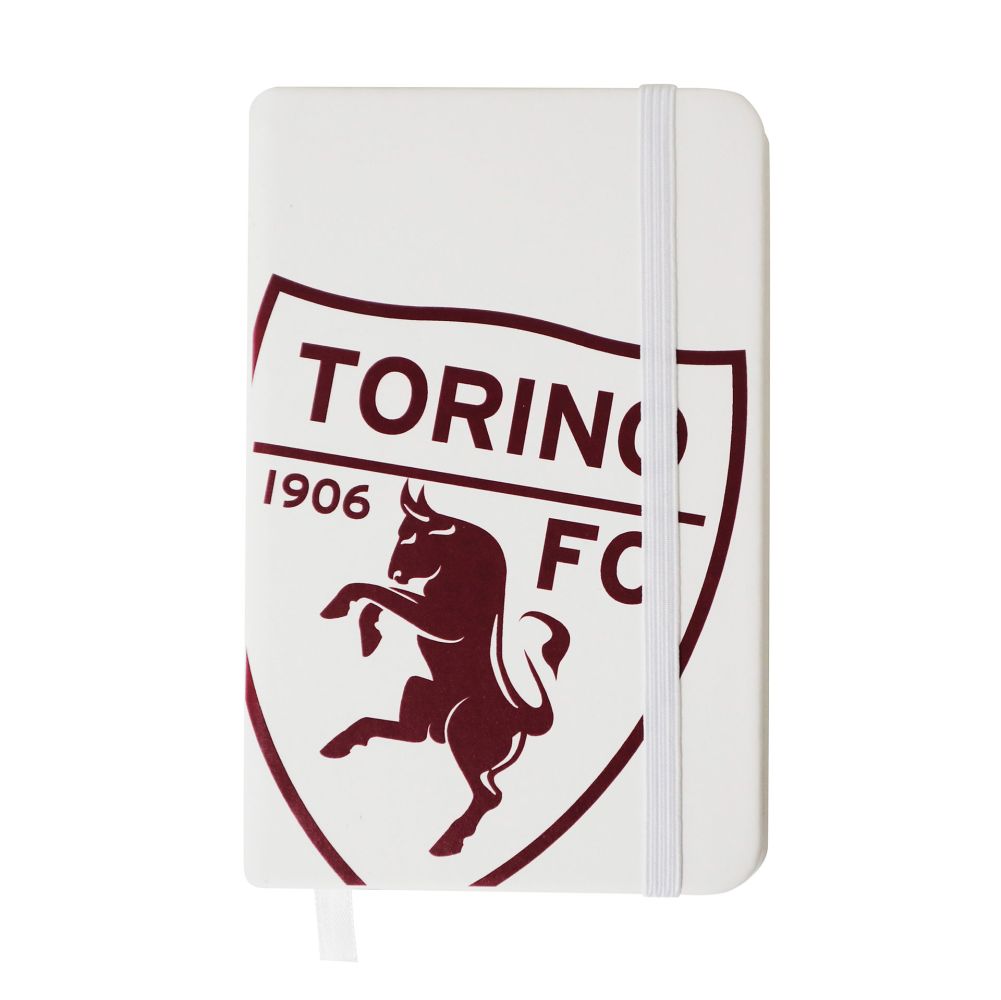 BLOCCO APPUNTI BIANCO CON LOGO UFFICIALE 9X14 CM