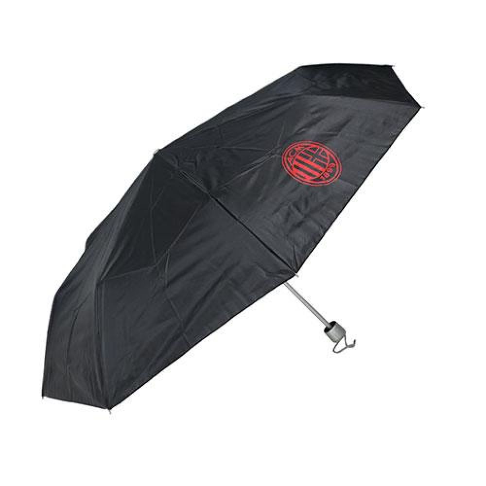 OMBRELLO TASCABILE NERO AC MILAN