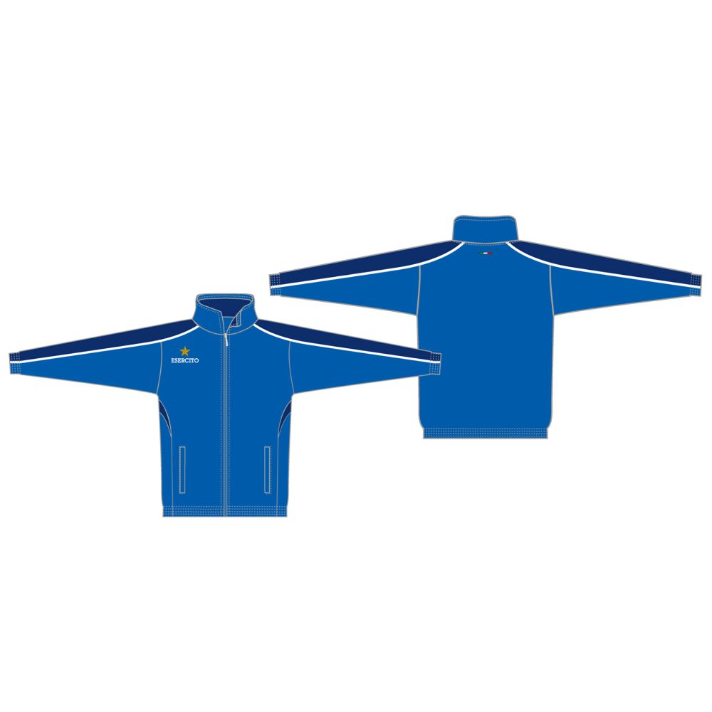 GIACCA RAPPRESENTANZA, LOGO STAMPATO, 100% POL., ESERCITO