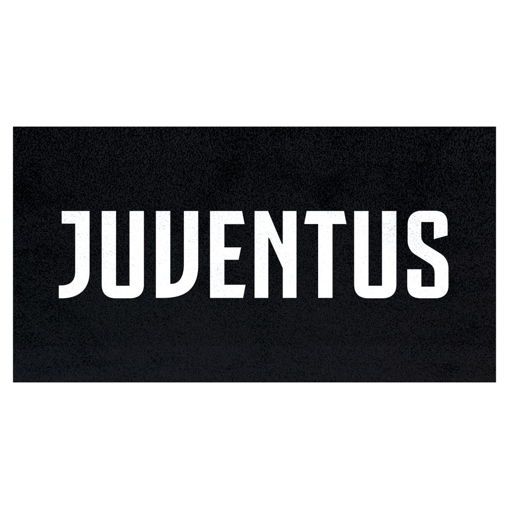 TELO MARE IN SPUGNA 90X170 CM SCRITTA JUVENTUS
