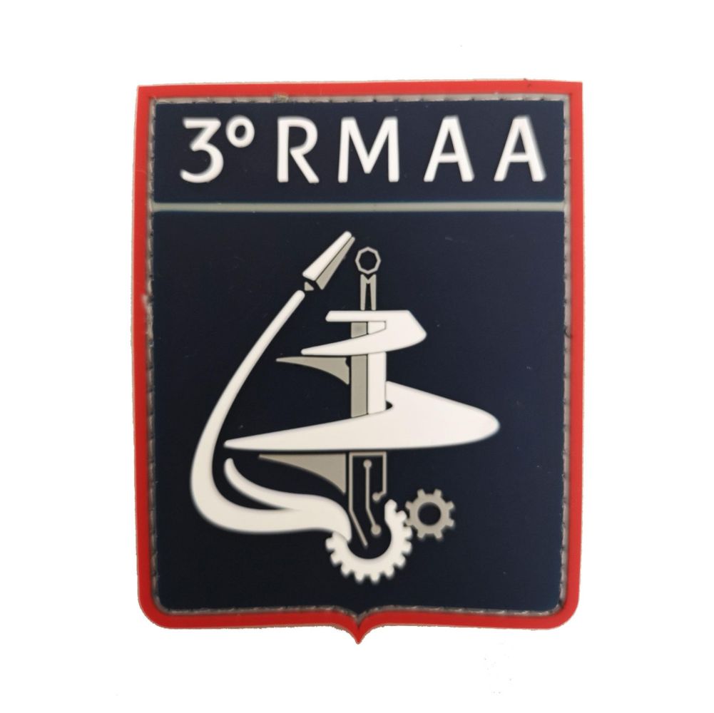 PATCH GOMMATA CON VELCRO 3 RMAA