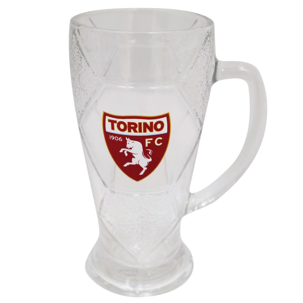 BOCCALE BIRRA IN VETRO TORINO FC 680 ML
