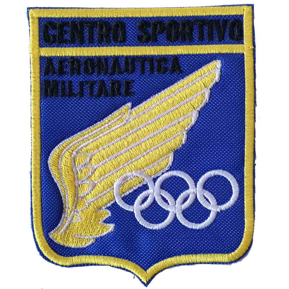 PATCH DISTINTIVO RICAMATO DA CUCIRE 70X90 MM CENTRO SPORTIVO AM