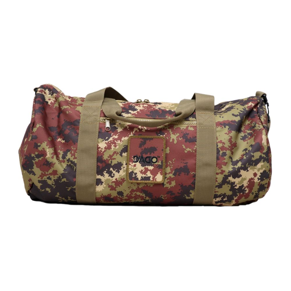 BARREL BAG POLI 600D RESISTENTE ALL'ACQUA, MIMETICA