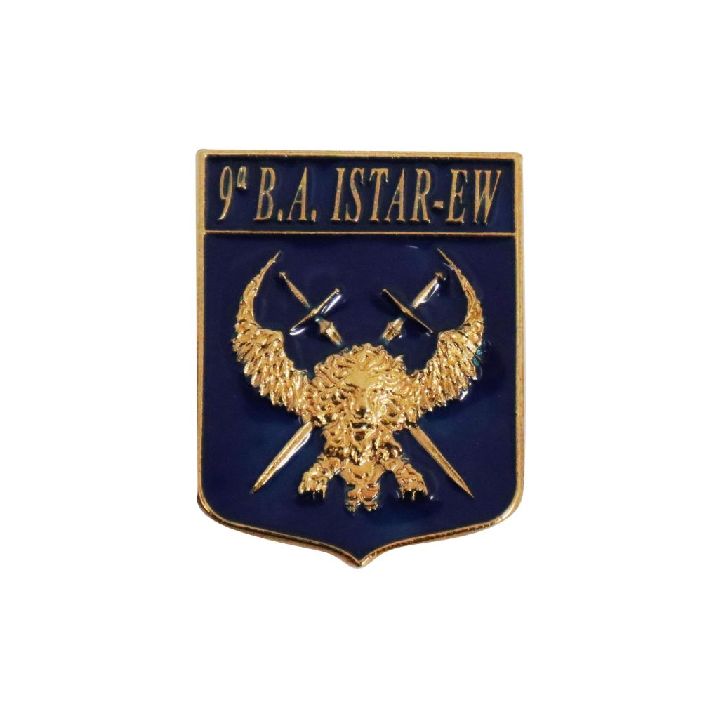 DISTINTIVO DA CAMICIA 23X29MM IN METALLO 9 B.A. ISTAR-EW