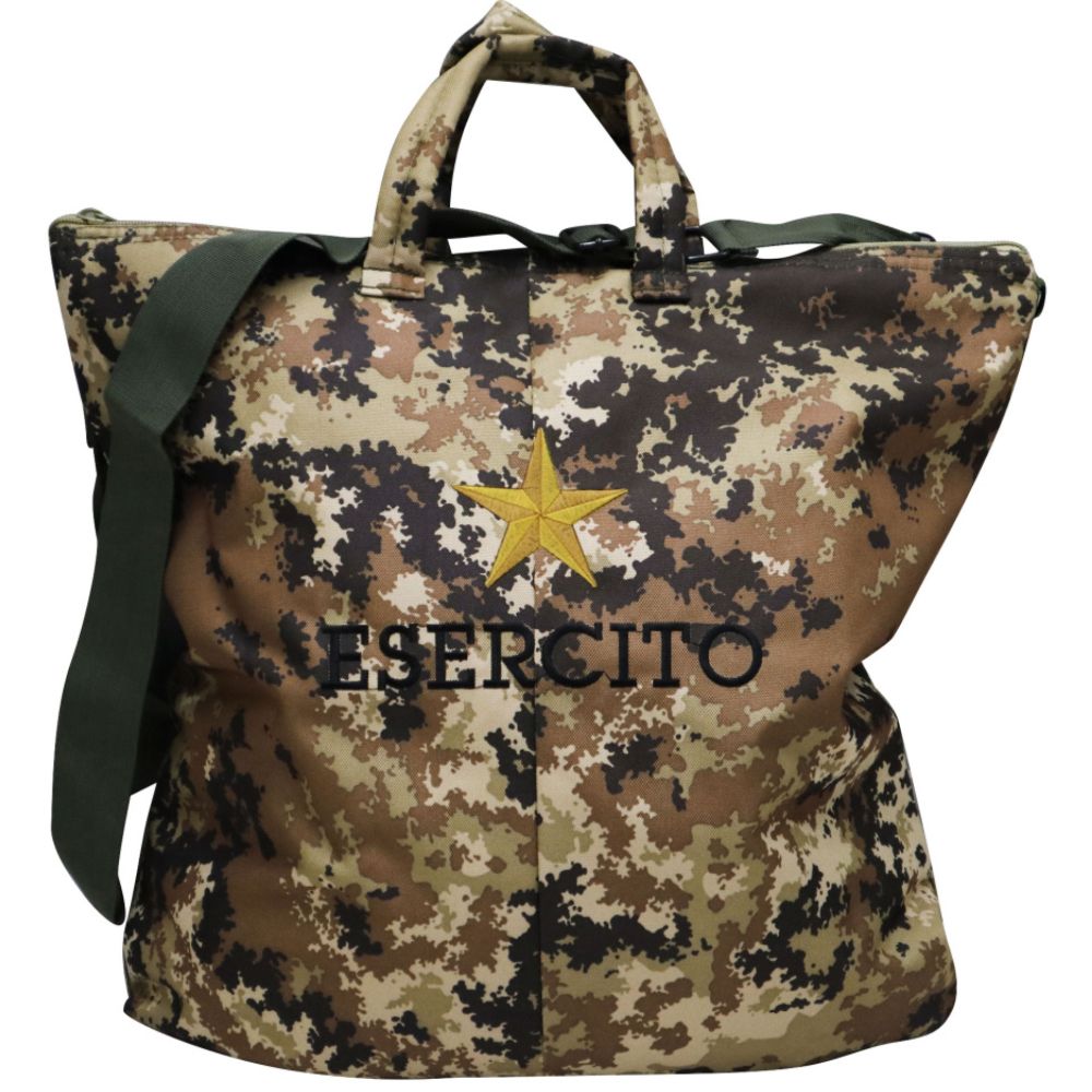 BORSA PORTACASCO MIMETICA