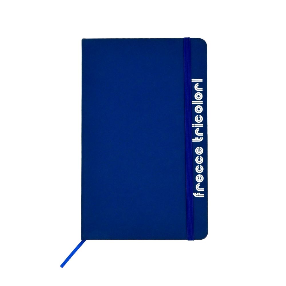BLOCCO APPUNTI BLU  9X14X1,6 CM FRECCE TRICOLORI
