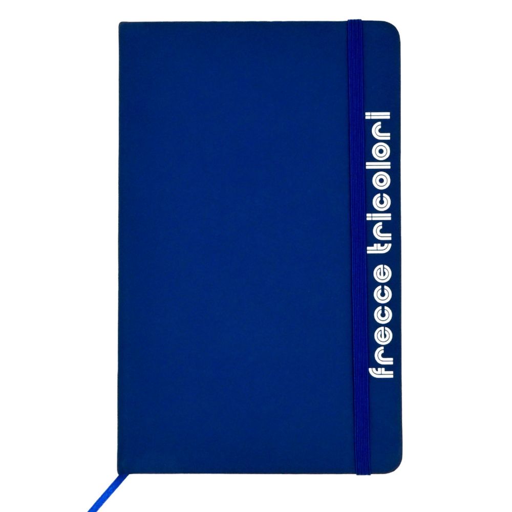 BLOCCO APPUNTI BLU 13,3X21,5X1,6 CM FRECCE TRICOLORI