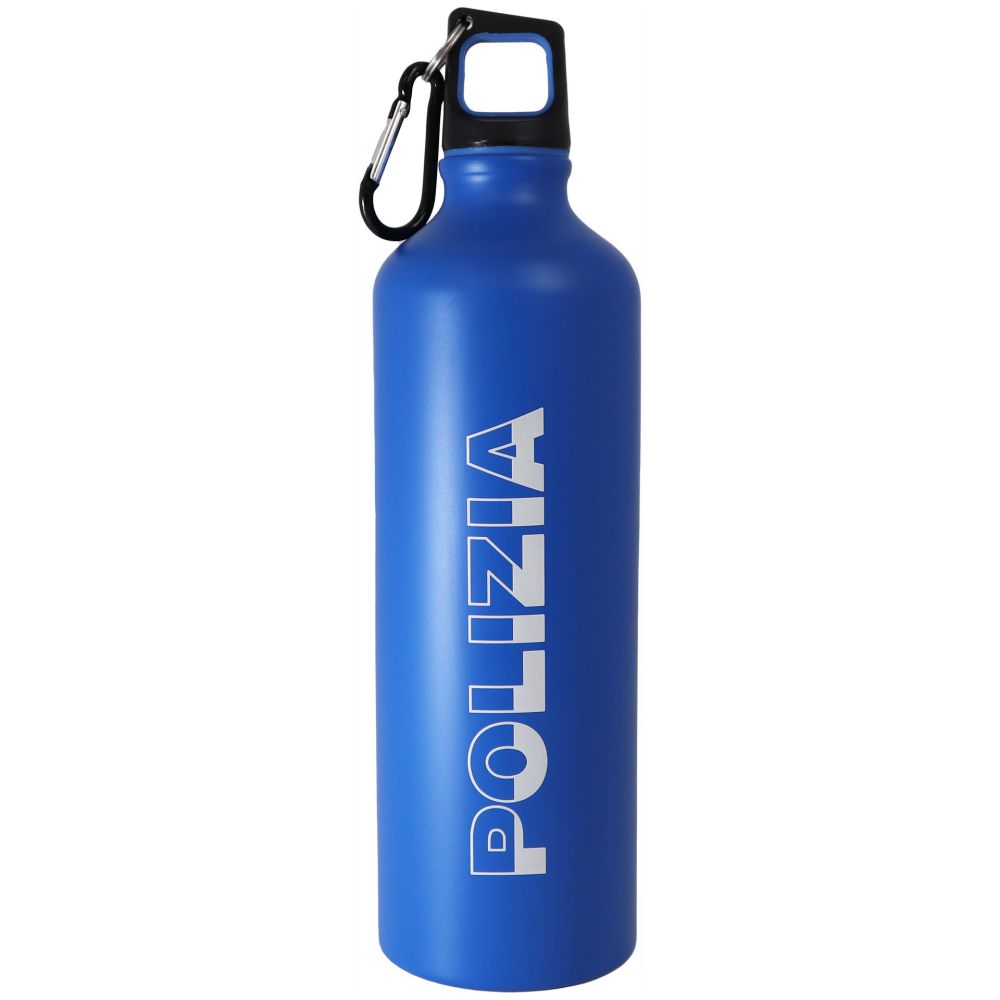 BORRACCIA SPORTIVA BLU IN ACCIAIO CAPACITA' 800ML POLIZIA DI STATO