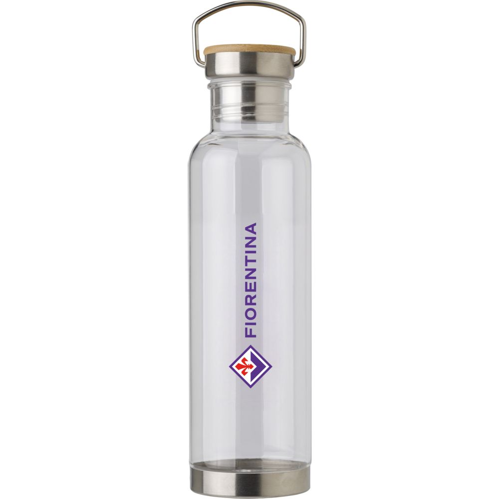 BORRACCIA IN TRITAN FONDO E TAPPO IN ACCIAIO INOX 800 ML LOGO FIORENTINA
