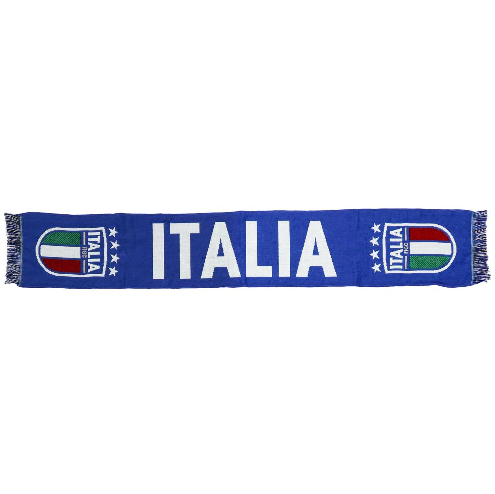 SCIARPA FGIC IN ACRILICO MODELLO JAQUARD RICAMATA SU UN LATO ITALIA