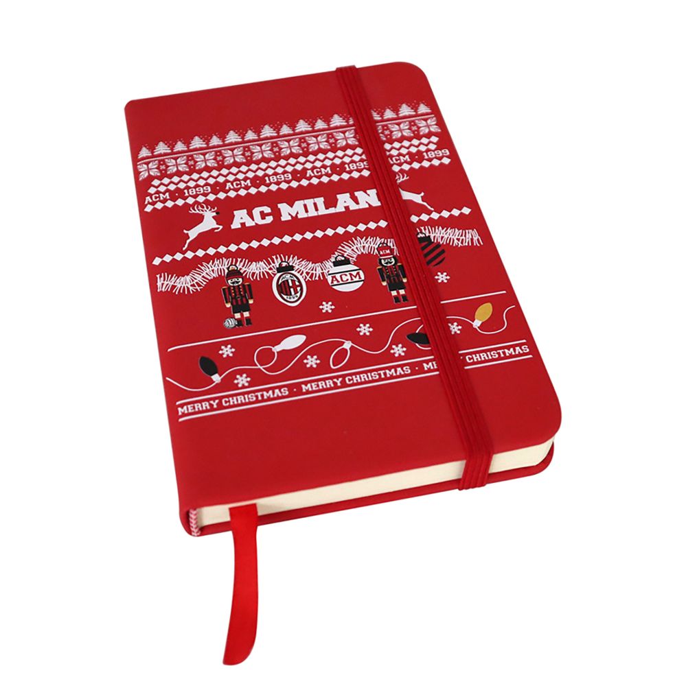 BLOCCO APPUNTI ROSSO 9X14CMNATALE AC MILAN