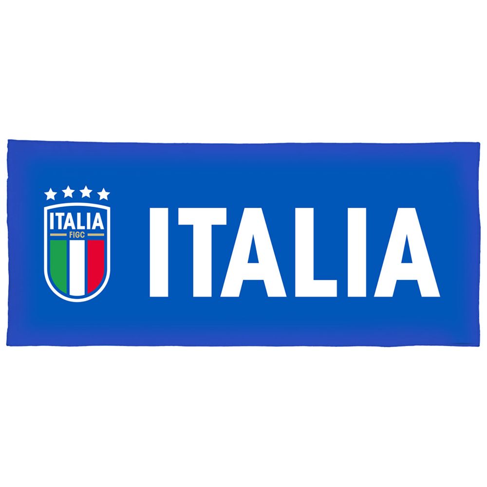 TELO MARE IN MICROFIBRAPERSONALIZZATO ITALIASU UN LATO , RETRO BIANC