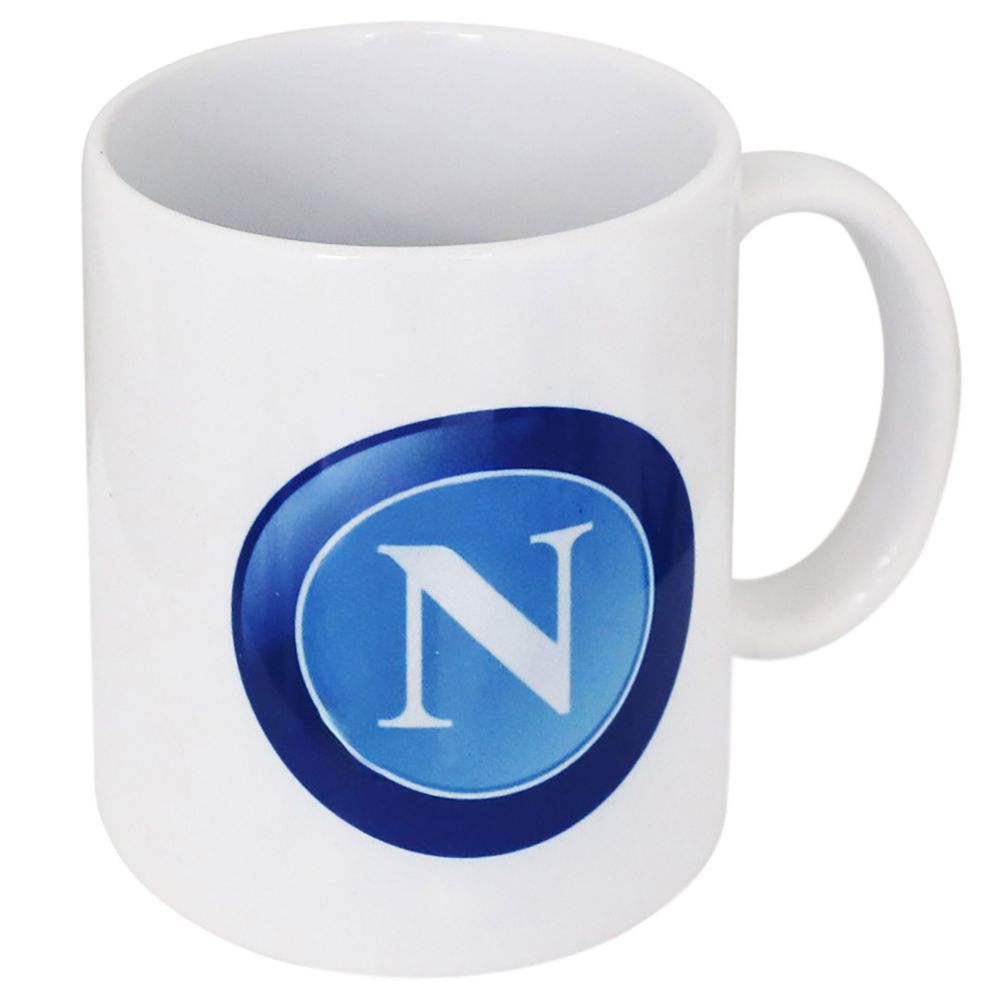 TAZZA IN CERAMICA INTERNO BIANCO LOGO OLD