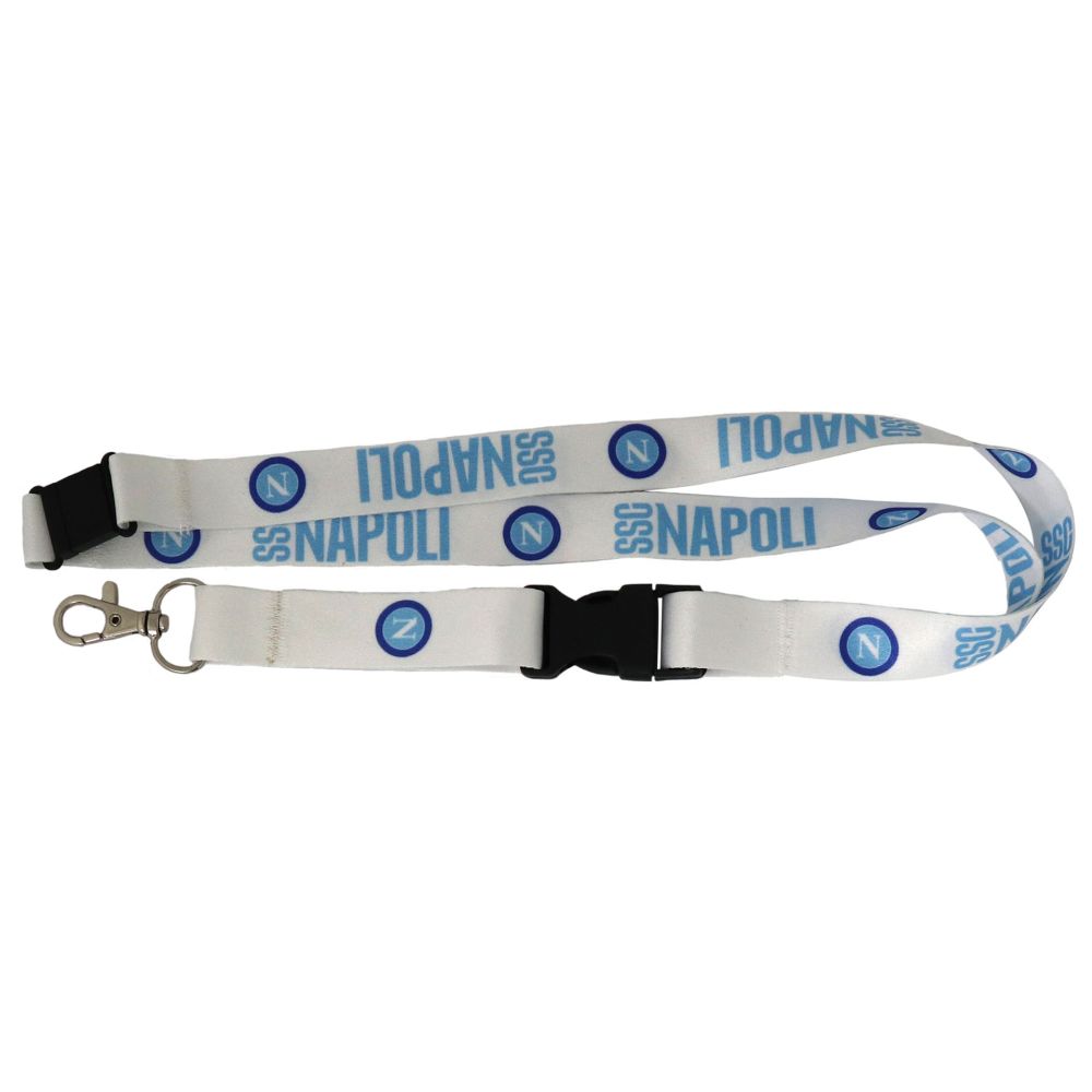 PORTACHIAVI PORTAPASS BIANCOCON MOSCHETTONE E GANCIO ANTISOFFOCO SSC N