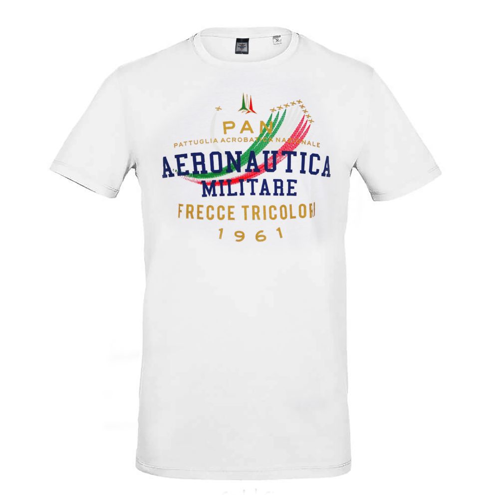 T-SHIRT BIANCA FRECCE