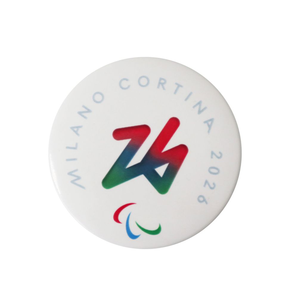 MAGNETE APRIBOTTIGLIE STAMPATO DIA 55 MM PARALYMPIC EMBLEMA COLORATO FON