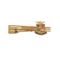 FERMACRAVATTA IN METALLO SMATATO A.M.