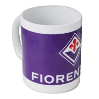 TAZZA IN CERAMICA LOGO E SCRITTA FIORENTINA
