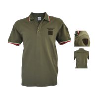 POLO VERDE MILITARE MANCA CORTA A.M.