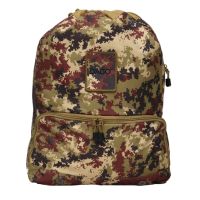 GYMSAC IN POLI 600D RESISTENTE ALL'ACQUA, MIMETICA, CON TASCA FRONTALE