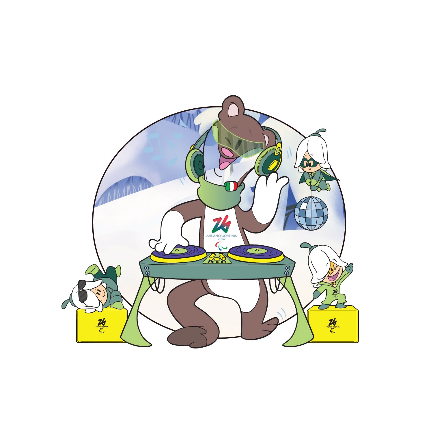 MC26 MILO-FLO DJ PIN ON PIN38MM X 32.352MM