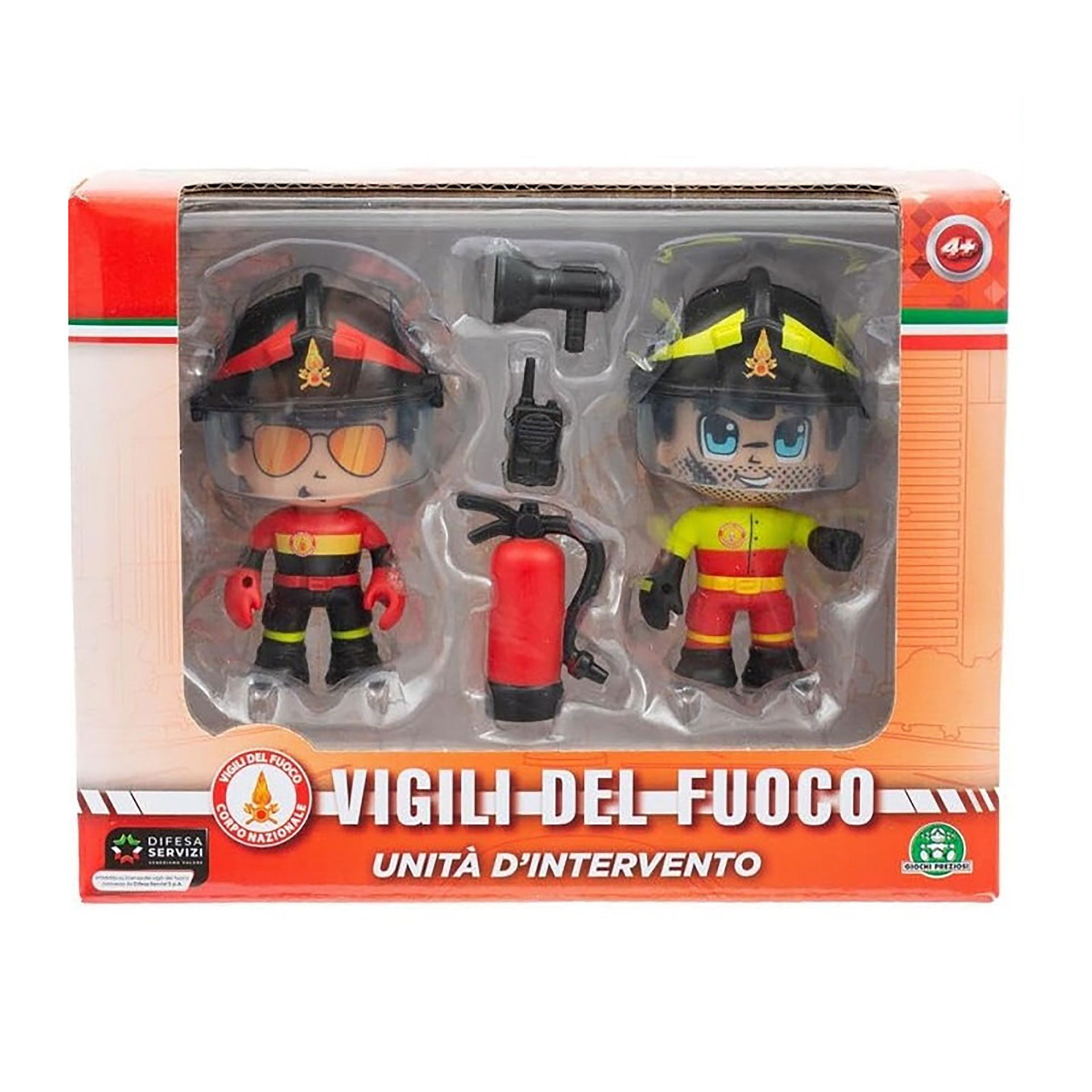 SET 2 PERSONAGGI VIGILI DEL FUOCO