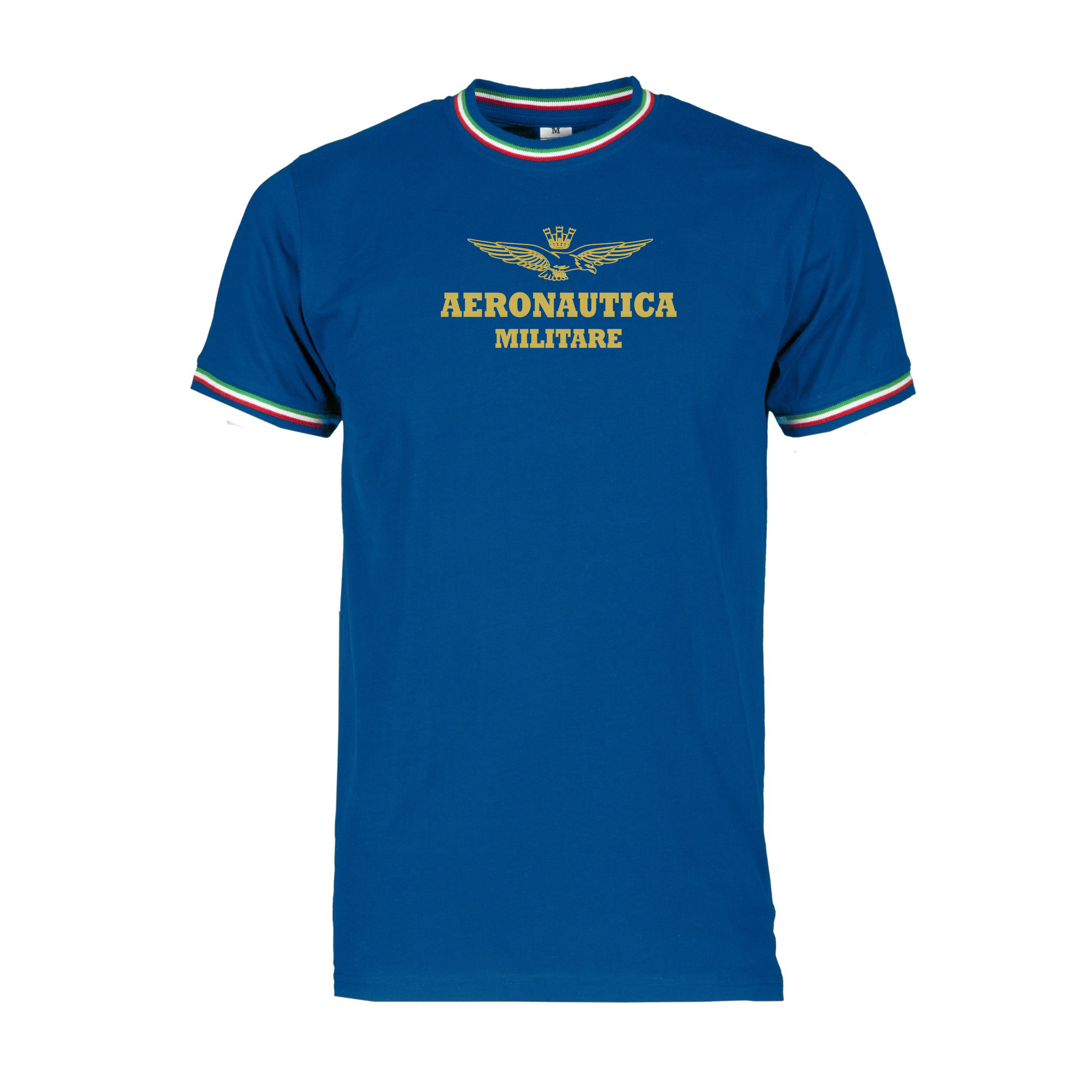 T-SHIRT BORDI TRICOLORE BLU TG.XXL