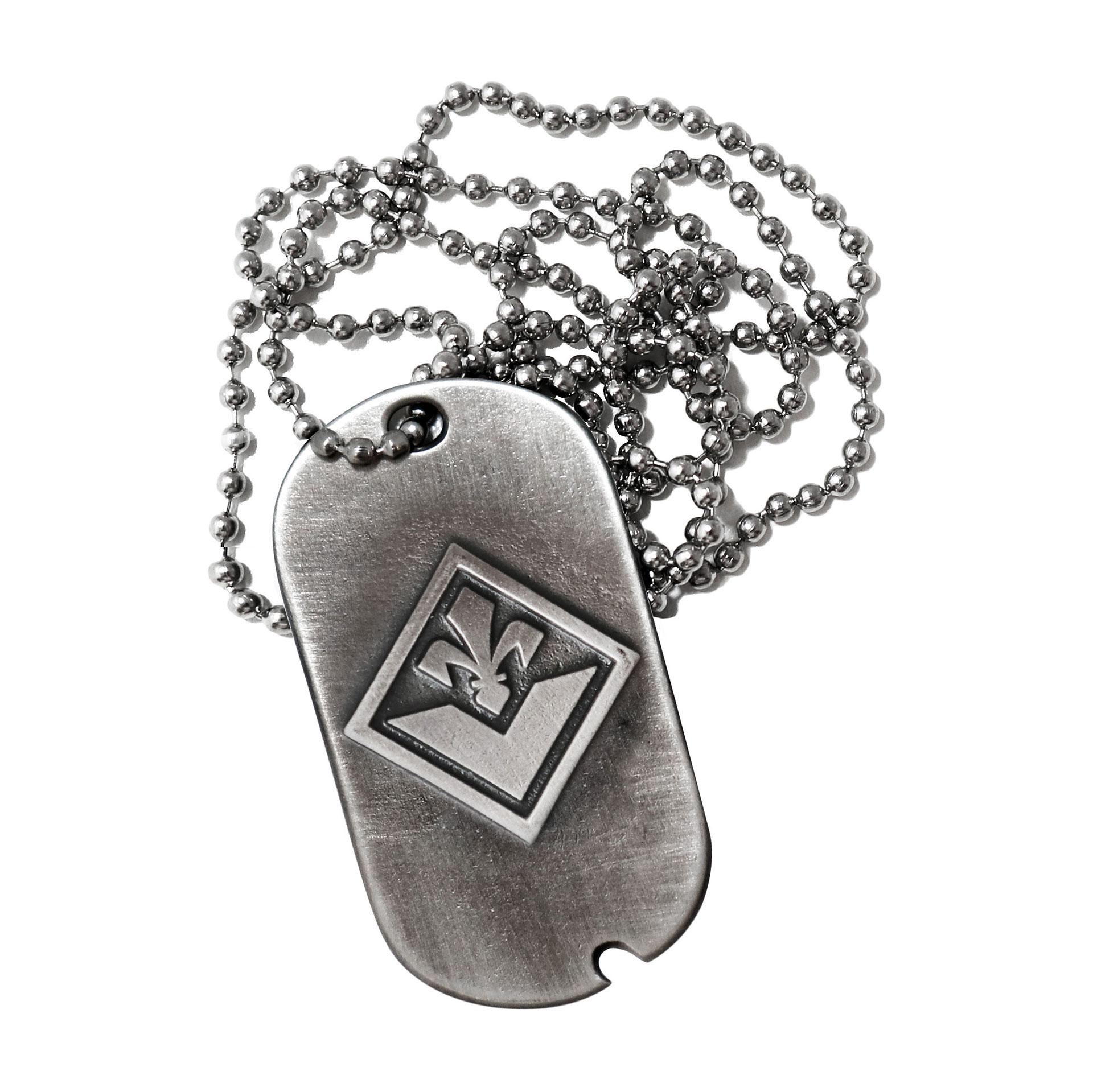 MOSTRINA TIPO MILITARE LOGO UFFICIALE FIORENTINA